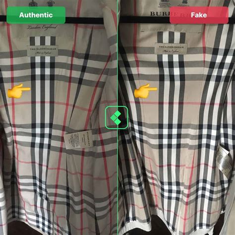 burberry jacket real vs fake|how to authenticate burberry.